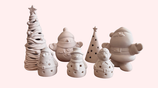 Seasonal Xmas Ceramic Creative Session