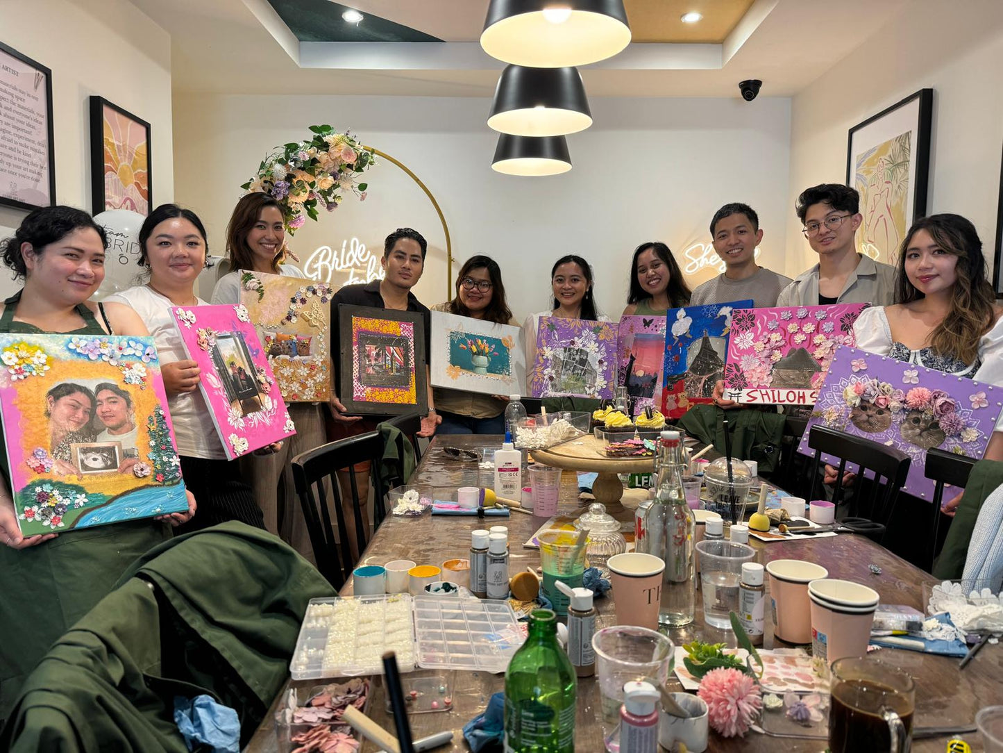 Sip, Paint & Create workshop