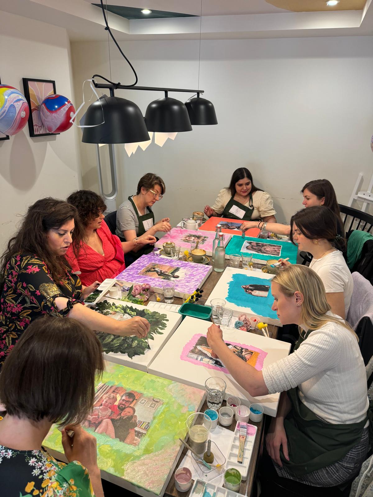 Sip, Paint & Create workshop